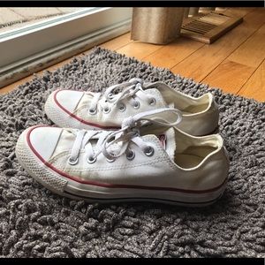 White Converse Size 6